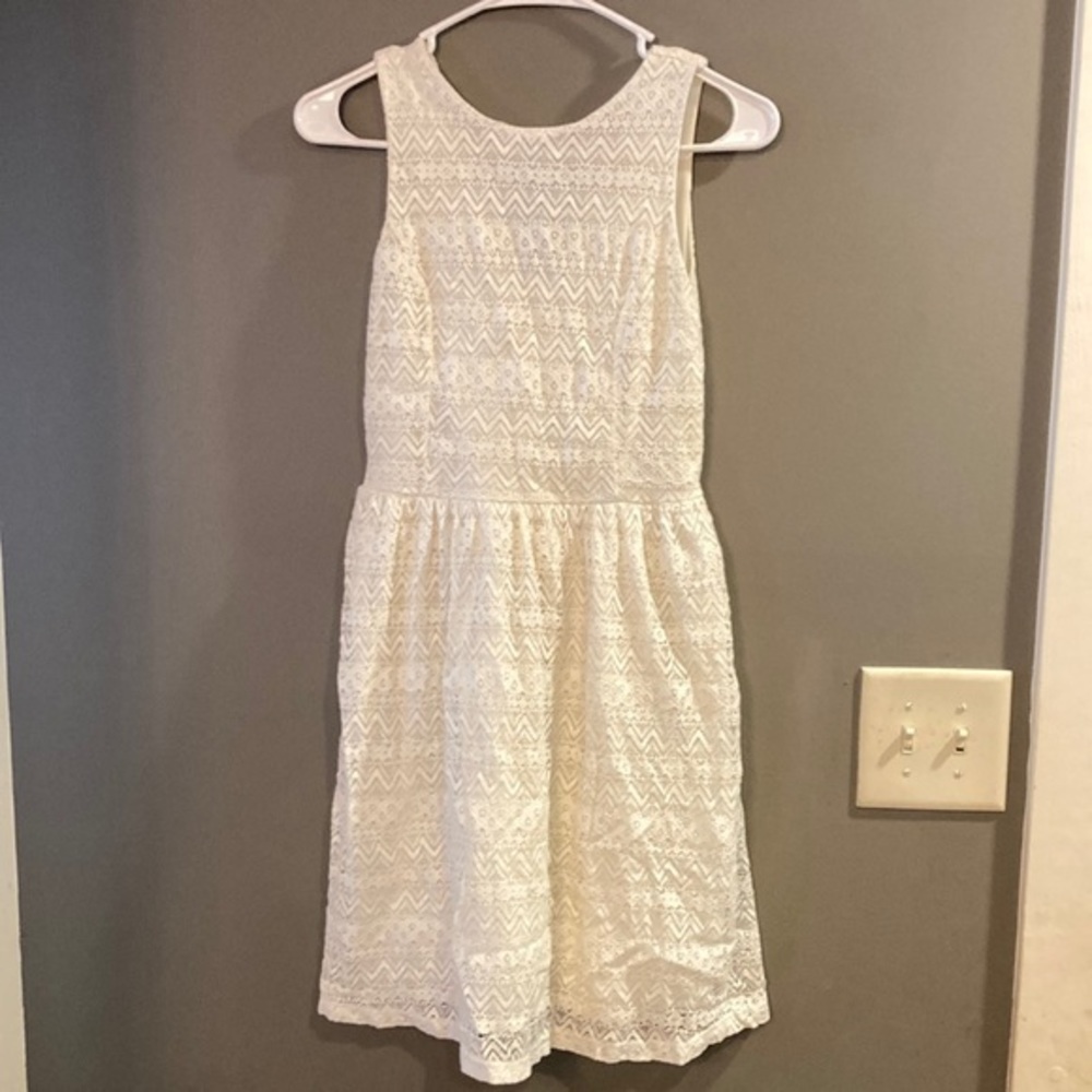 White Lace Dress